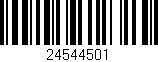 Código de barras (EAN, GTIN, SKU, ISBN): '24544501'
