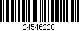 Código de barras (EAN, GTIN, SKU, ISBN): '24546220'
