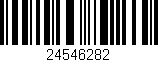 Código de barras (EAN, GTIN, SKU, ISBN): '24546282'