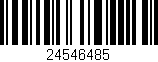 Código de barras (EAN, GTIN, SKU, ISBN): '24546485'