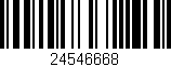 Código de barras (EAN, GTIN, SKU, ISBN): '24546668'