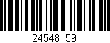 Código de barras (EAN, GTIN, SKU, ISBN): '24548159'
