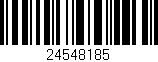 Código de barras (EAN, GTIN, SKU, ISBN): '24548185'