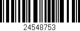Código de barras (EAN, GTIN, SKU, ISBN): '24548753'
