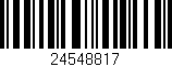 Código de barras (EAN, GTIN, SKU, ISBN): '24548817'