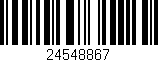 Código de barras (EAN, GTIN, SKU, ISBN): '24548867'