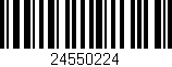 Código de barras (EAN, GTIN, SKU, ISBN): '24550224'