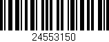 Código de barras (EAN, GTIN, SKU, ISBN): '24553150'