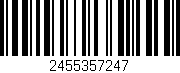 Código de barras (EAN, GTIN, SKU, ISBN): '2455357247'