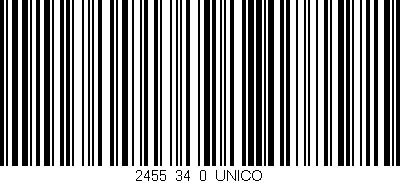 Código de barras (EAN, GTIN, SKU, ISBN): '2455_34_0_UNICO'