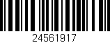 Código de barras (EAN, GTIN, SKU, ISBN): '24561917'