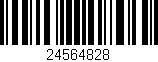 Código de barras (EAN, GTIN, SKU, ISBN): '24564828'