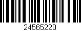 Código de barras (EAN, GTIN, SKU, ISBN): '24565220'