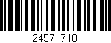 Código de barras (EAN, GTIN, SKU, ISBN): '24571710'