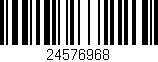 Código de barras (EAN, GTIN, SKU, ISBN): '24576968'