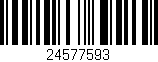 Código de barras (EAN, GTIN, SKU, ISBN): '24577593'