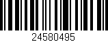 Código de barras (EAN, GTIN, SKU, ISBN): '24580495'