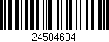 Código de barras (EAN, GTIN, SKU, ISBN): '24584634'