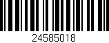 Código de barras (EAN, GTIN, SKU, ISBN): '24585018'