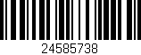 Código de barras (EAN, GTIN, SKU, ISBN): '24585738'