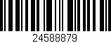Código de barras (EAN, GTIN, SKU, ISBN): '24588879'