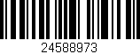 Código de barras (EAN, GTIN, SKU, ISBN): '24588973'