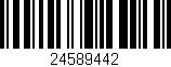 Código de barras (EAN, GTIN, SKU, ISBN): '24589442'