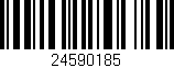 Código de barras (EAN, GTIN, SKU, ISBN): '24590185'