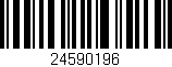 Código de barras (EAN, GTIN, SKU, ISBN): '24590196'