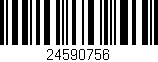 Código de barras (EAN, GTIN, SKU, ISBN): '24590756'
