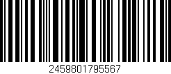 Código de barras (EAN, GTIN, SKU, ISBN): '2459801795567'