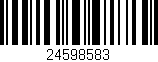 Código de barras (EAN, GTIN, SKU, ISBN): '24598583'