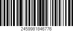 Código de barras (EAN, GTIN, SKU, ISBN): '2459981846776'