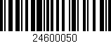 Código de barras (EAN, GTIN, SKU, ISBN): '24600050'