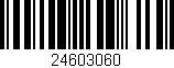 Código de barras (EAN, GTIN, SKU, ISBN): '24603060'