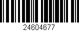 Código de barras (EAN, GTIN, SKU, ISBN): '24604677'
