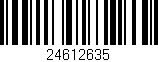 Código de barras (EAN, GTIN, SKU, ISBN): '24612635'