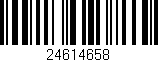 Código de barras (EAN, GTIN, SKU, ISBN): '24614658'