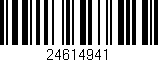 Código de barras (EAN, GTIN, SKU, ISBN): '24614941'