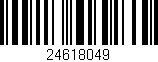 Código de barras (EAN, GTIN, SKU, ISBN): '24618049'