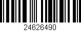 Código de barras (EAN, GTIN, SKU, ISBN): '24626490'