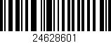 Código de barras (EAN, GTIN, SKU, ISBN): '24628601'