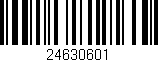 Código de barras (EAN, GTIN, SKU, ISBN): '24630601'