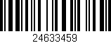 Código de barras (EAN, GTIN, SKU, ISBN): '24633459'