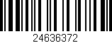 Código de barras (EAN, GTIN, SKU, ISBN): '24636372'