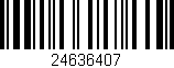 Código de barras (EAN, GTIN, SKU, ISBN): '24636407'
