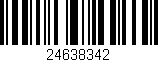 Código de barras (EAN, GTIN, SKU, ISBN): '24638342'