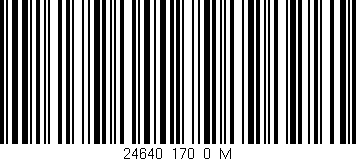 Código de barras (EAN, GTIN, SKU, ISBN): '24640_170_0_M'