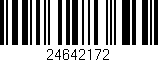 Código de barras (EAN, GTIN, SKU, ISBN): '24642172'