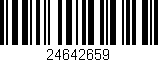 Código de barras (EAN, GTIN, SKU, ISBN): '24642659'